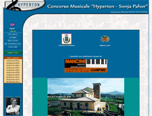 Tablet Screenshot of concorsohyperion.eu